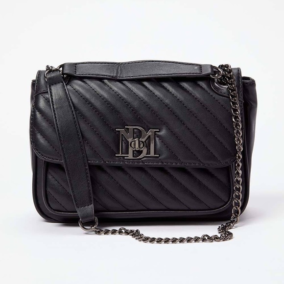 Badgley Mischka Bags Nwt Badgley Mischka Black Vegan Leather